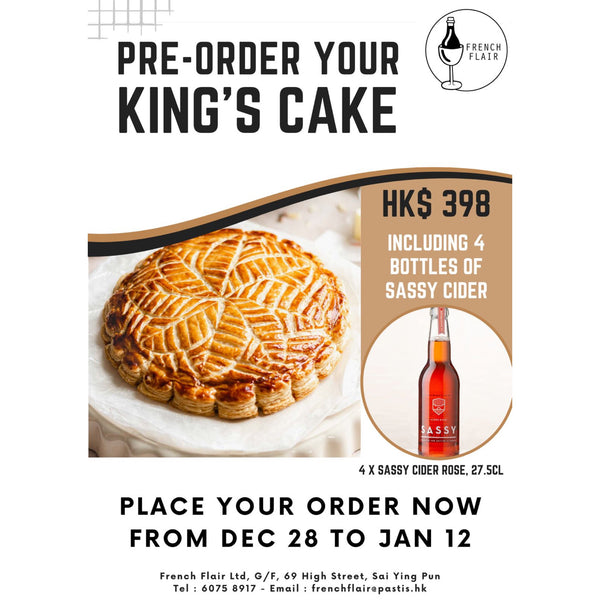 Galette des Rois (King’s Cake) & Cider Set (Pre-order 28 Dec 2024-12 Jan 2025)