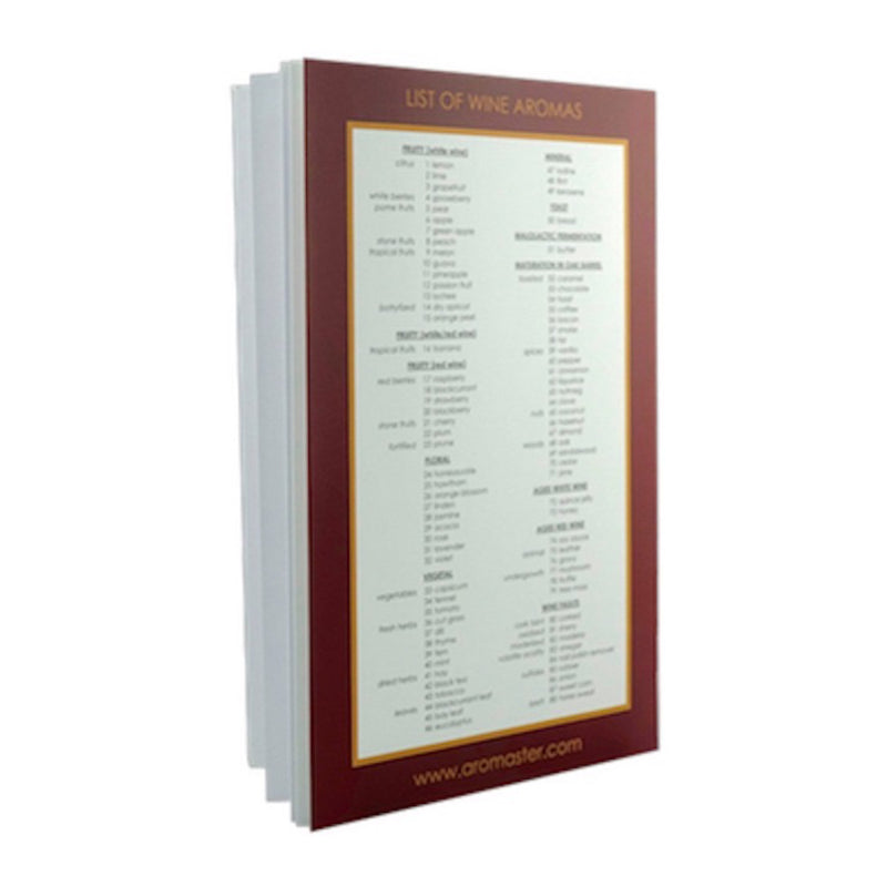 Aromaster: Master Wine Aroma Kits - 88 aromas (includes the Wine Aroma Wheel)
