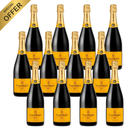 Champagne Veuve Clicquot Yellow Label brut x 12 Bottles