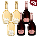 Champagne Ruinart Mixed, 3x Blanc de Blancs & 3x Rosé 75cl - 6 bottles