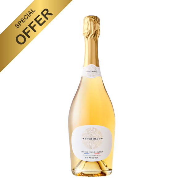 *New-In* French Bloom 0.00% Alcohol Free Organic Bubbly White, 75cl