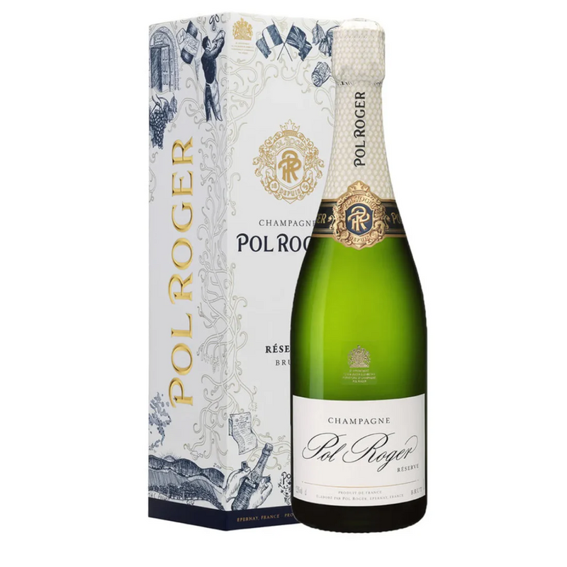 Champagne Pol Roger, Brut, NV Gift Box