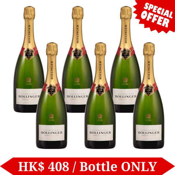 Champagne Bollinger, Cuvee Special, NV x 6 bottles