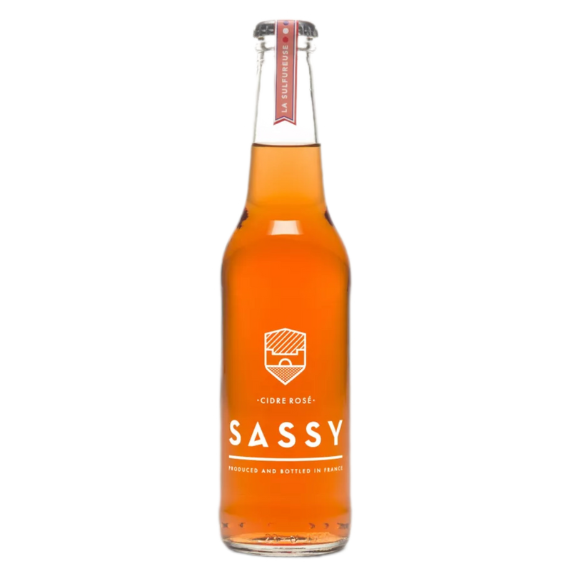 Sassy Rosé Cider, La Sulfureuse 330ml (Gluten -Free/Vegan)