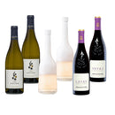 BBQ Wine Ready - 6 Bottles Wine Mixed Case (Pocket-Friendly Version 2: 2 White, 2 Rose,2 Red)