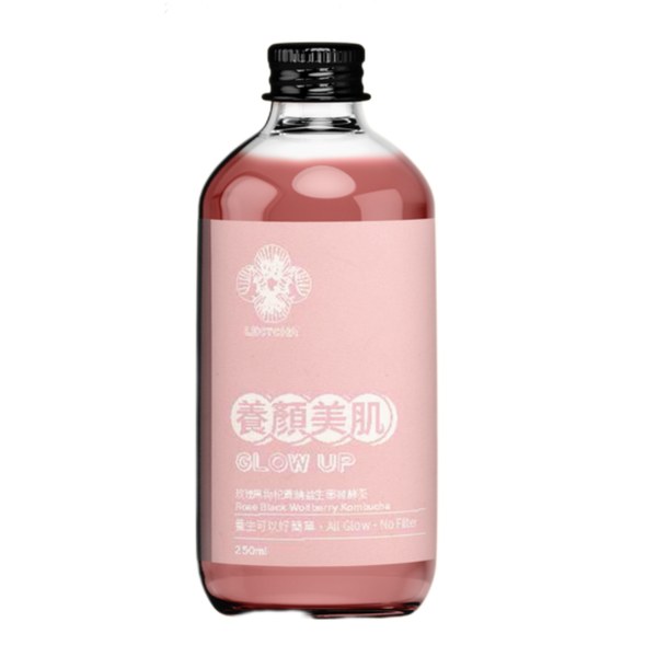 *New-in* Lectcha Kombucha- Rose Black Wolfberry (250ml, Product of Hong Kong)