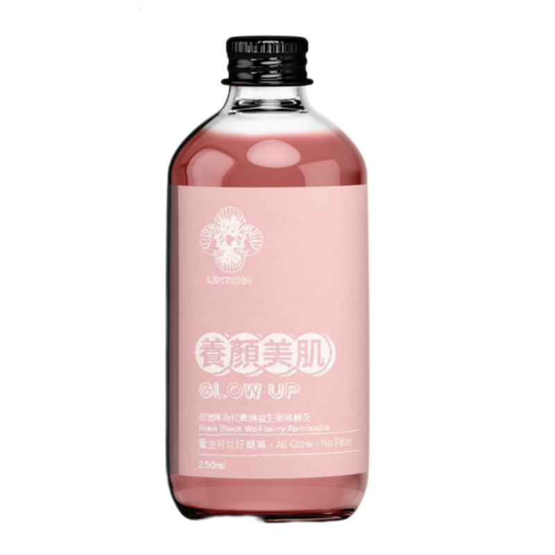 *New-in* Lectcha Kombucha- Rose Black Wolfberry (250ml, Product of Hong Kong)