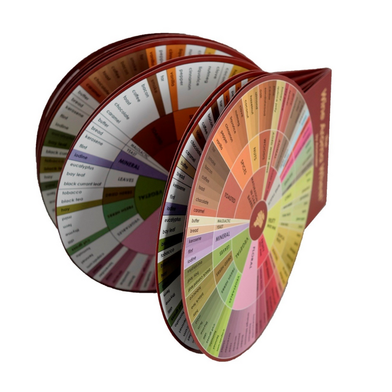 Aromaster: Wine Aroma Kits - 12 aromas (includes the Wine Aroma Wheel)