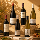 Chinese Cuisine Ready: 6-Bottles Wine Case (2 White, 4 Red)