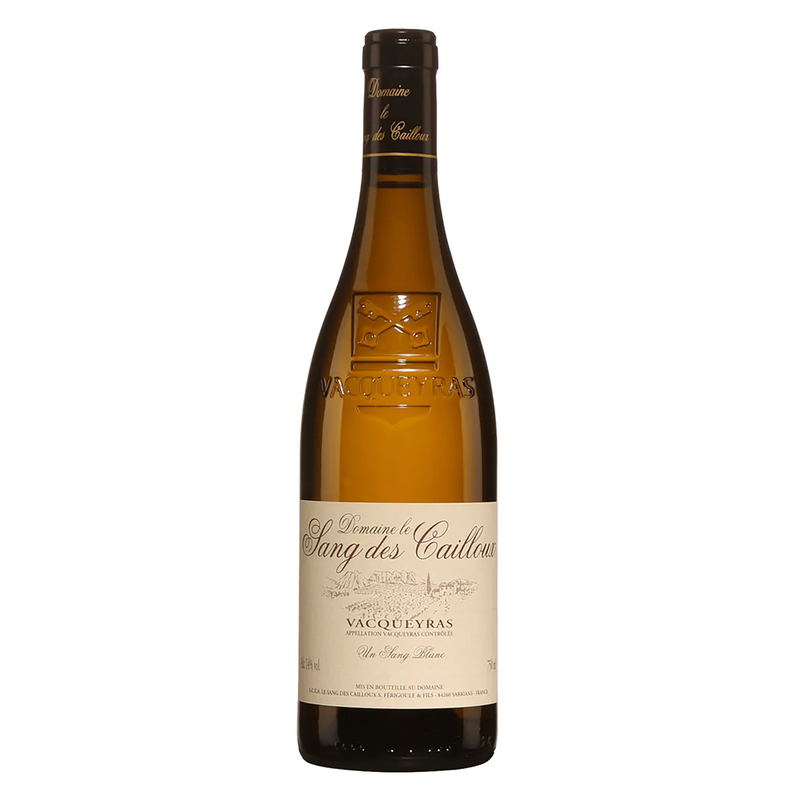 Domaine Le Sang des Cailloux Vacqueyras Cuvee Un Sang Blanc 2019